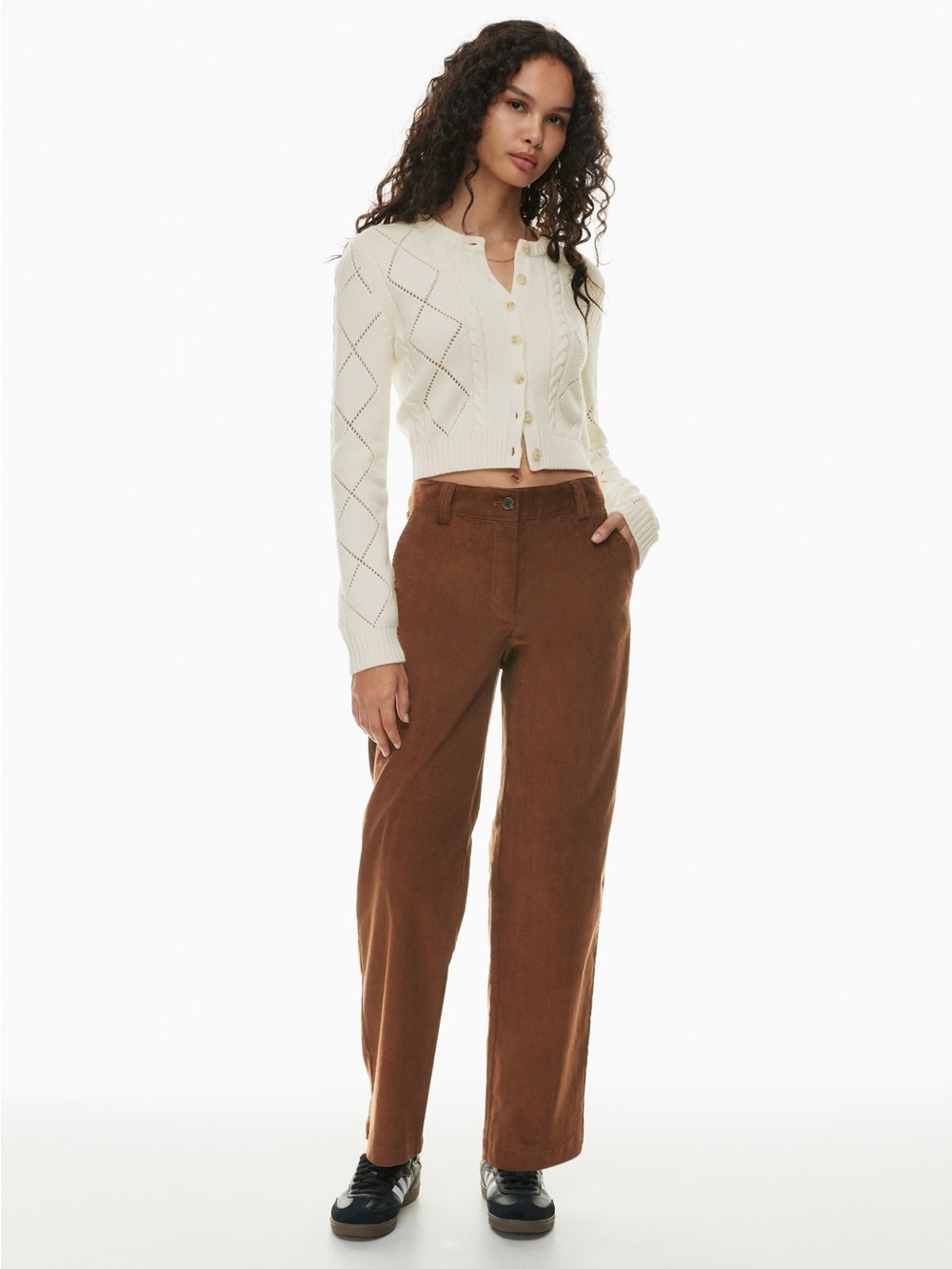 Sunday Best, Jaden Corduroy Pants, Cognac, Size 6, Article 109632